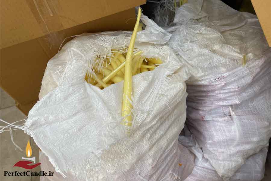 شمع های تغییر حالت گرفته