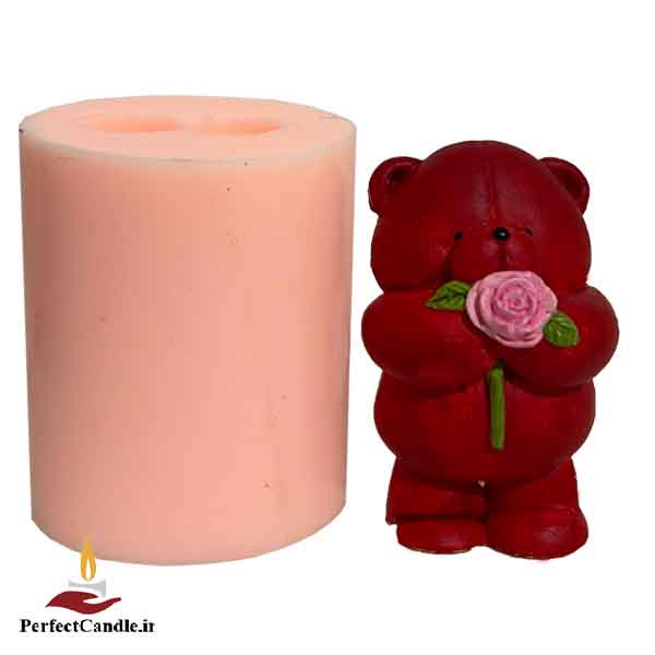 قالب-سیلیکونی-خرس-گل-به-دست 8 سانت قالب-سیلیکونی-خرس-گل-به-دست 8 سانت